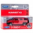 Машинка коллекционная Hummer H3, масштаб 1:34-39  - миниатюра №2